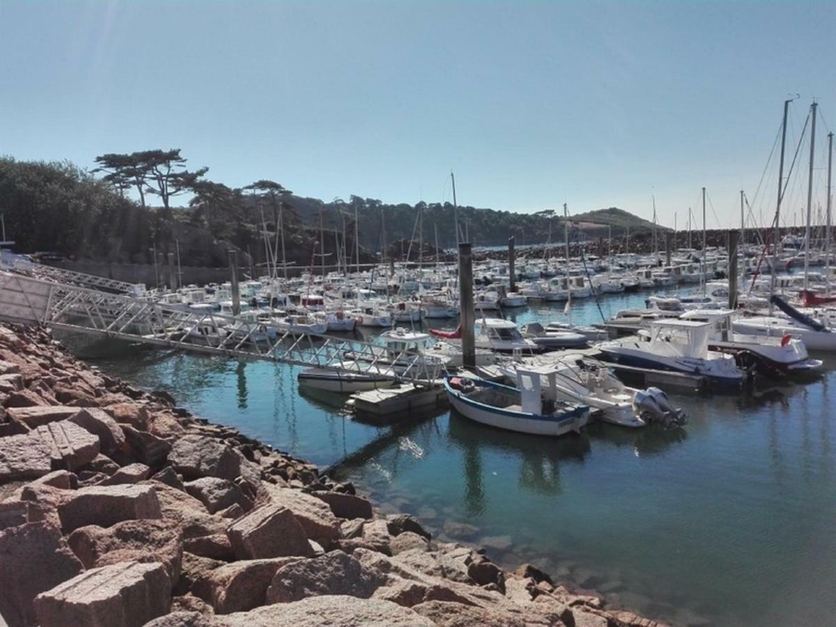 Vue Mer Cote De Granit Rose En Bretagne Trébeurden المظهر الخارجي الصورة