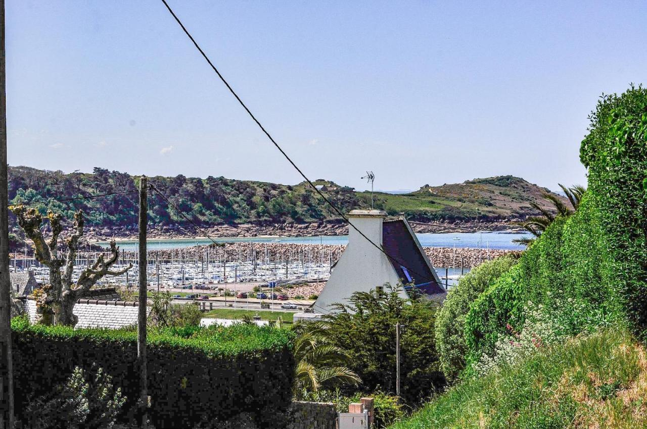 Vue Mer Cote De Granit Rose En Bretagne Trébeurden المظهر الخارجي الصورة